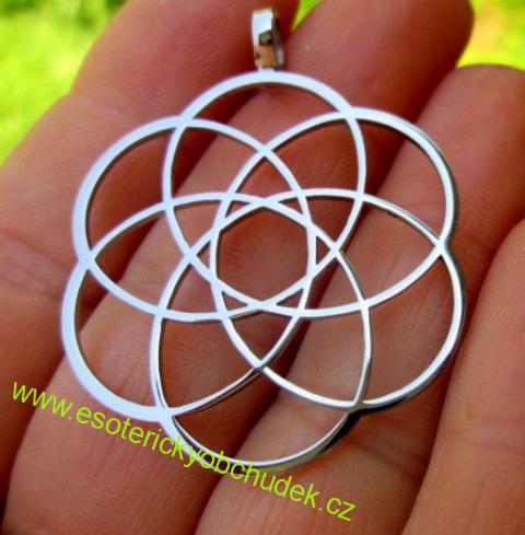 Nekonečno (Infinity) -  přívěsek z nerez oceli 3,5 cm - cena do vyprodání zásob, skladem 1 ks