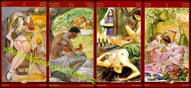 Tarot sexuální magie*   - Tarot of sexual Magic - autor Laura Tuam & Mauro De Luca