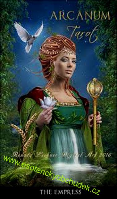Tarot ARCANUM - Renata Lechner - tarotový set 78 karet - cena do vyprodání zásob