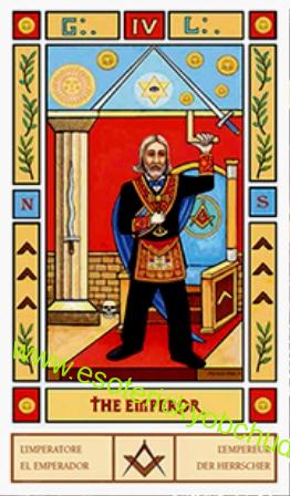 Tarot MASONIC - Zednářský tarot - Patricio Diaz Silva