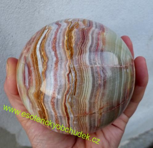 Koule z aragonitu cca 10 cm