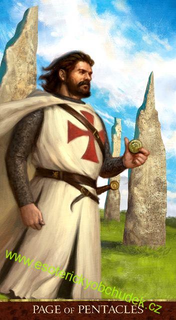 Tarot templářských rytířů - Knights Templar Tarot