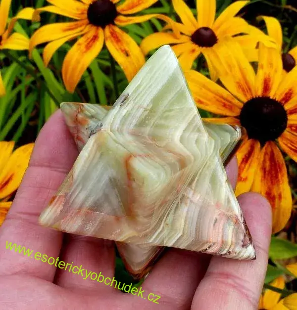 Merkaba - aragonit - cca 8,5 cm
