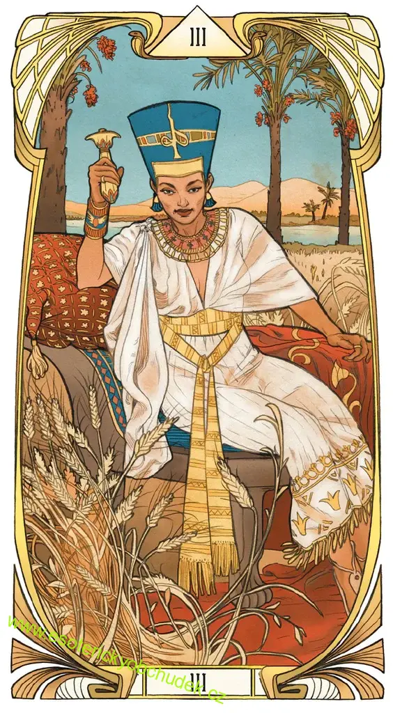 Egyptian Art Nouveau Tarot