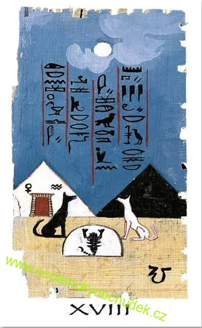 Egyptian Tarot - MINI FORMÁT, pevná krabička