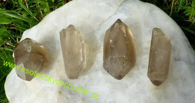 Záhněda - oboustranný krystal 3 - 3,5 cm délky