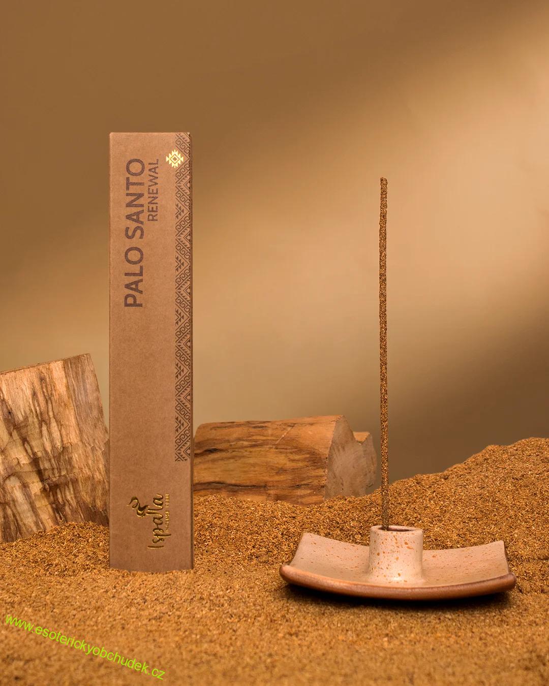 Přírodní vonné tyčinky PALO SANTO - OBNOVA - Ispalla z PERU - očista, ochrana, posílení, uvolnění