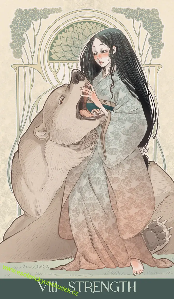Japanese Art Nouveau Tarot - Japonský secesní tarot - Marga Biazzi a Debora Mayfair