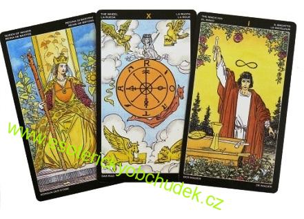 UNIVERSÁLNÍ TAROT XXL - Profesionální edice - SET S KNIHOU V AJ - Universal Tarot - Professional Edition - cena do vyprodání zásob