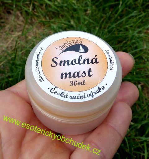 Smolná mast 30ml/50 ml - regenerace pokožky, antimykotické, antibakteriální účinky