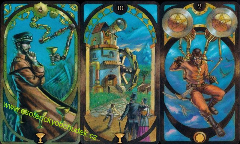 Tarot Steampunk Art Nouveau 