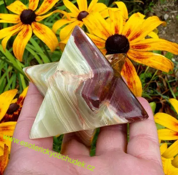 Merkaba - aragonit - cca 8,5 cm