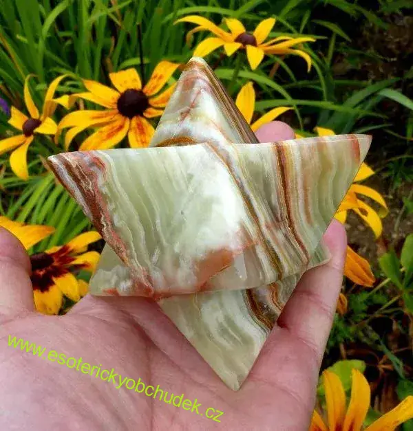 Merkaba - aragonit - cca 10,5 cm