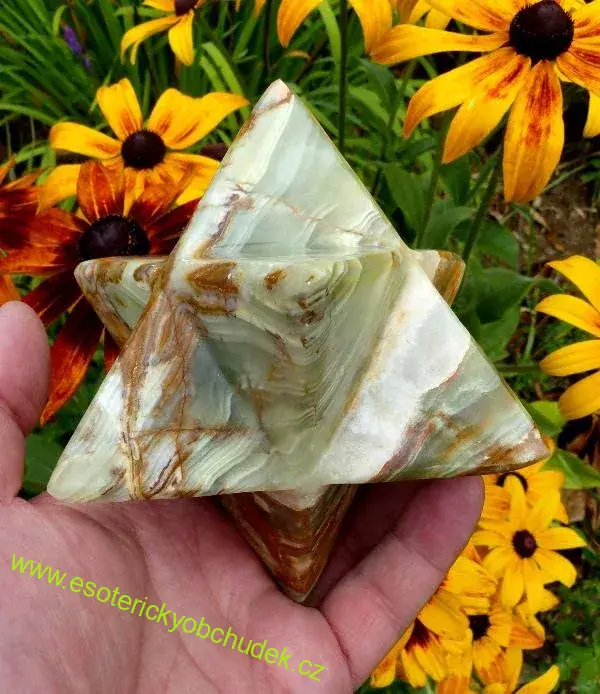 Merkaba - aragonit - cca 13 cm