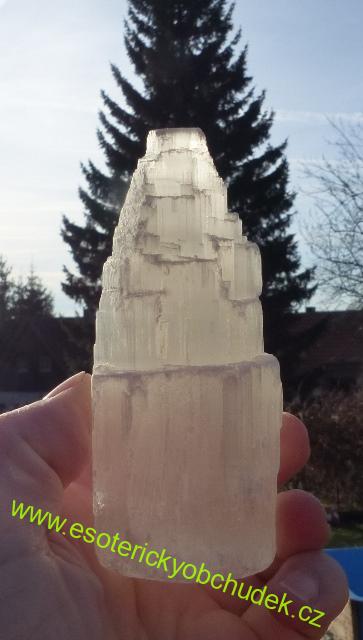 KASKÁDA - SELENIT cca 10 x  4 cm
