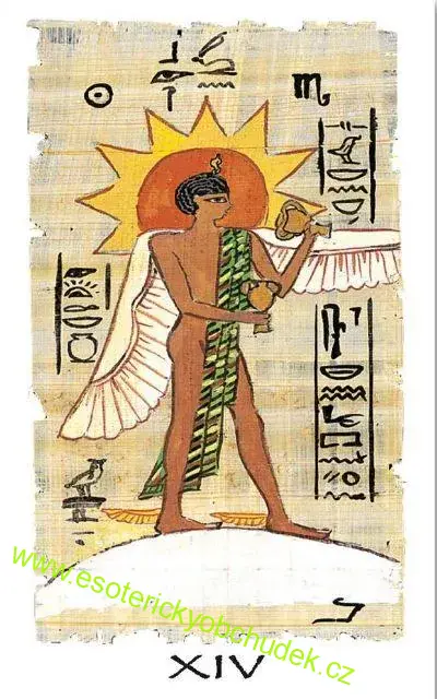 Egyptian Tarot - MINI FORMÁT, pevná krabička