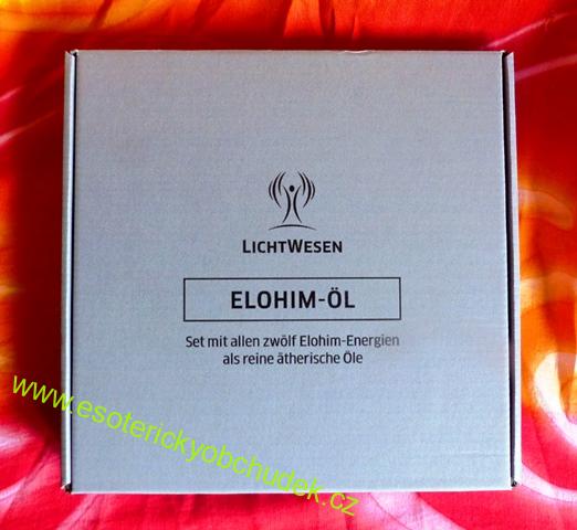 Sada - Záře Elohimů - terapeutická sada - kompletní řada Elohim-olejů, 12x éterický olej á 10 ml