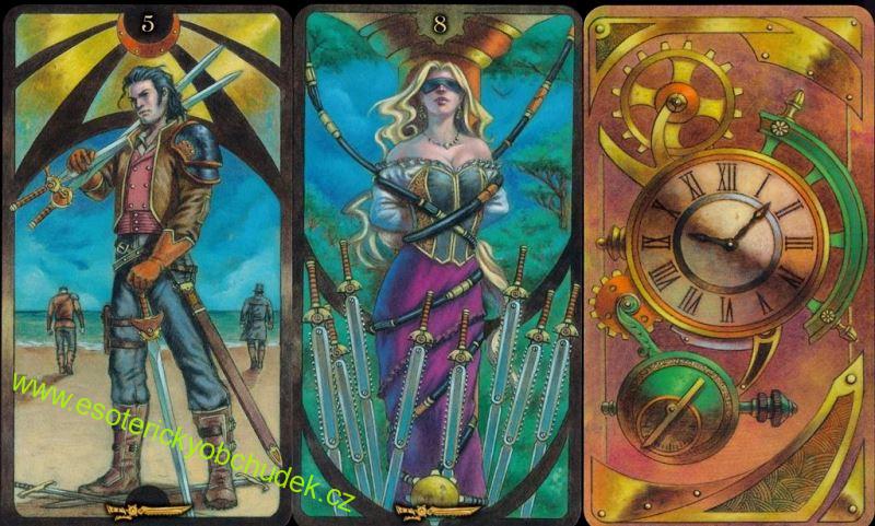 Tarot Steampunk Art Nouveau 