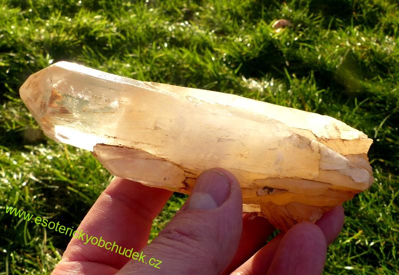 KŘIŠŤÁL - srostlé krystaly přírodní - 13 cm