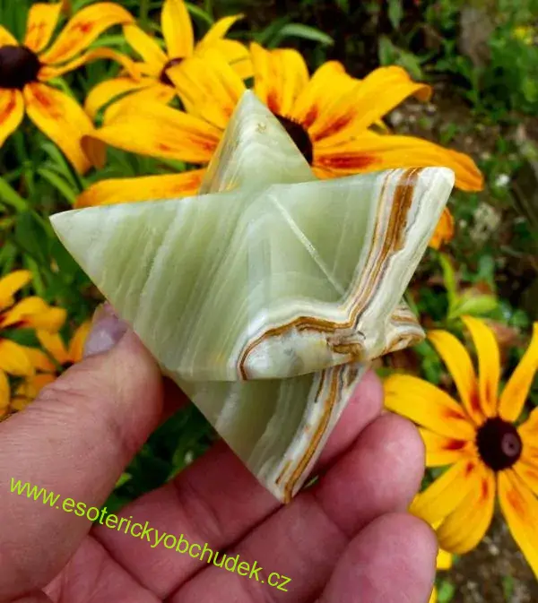 Merkaba - aragonit - cca 8,5 cm