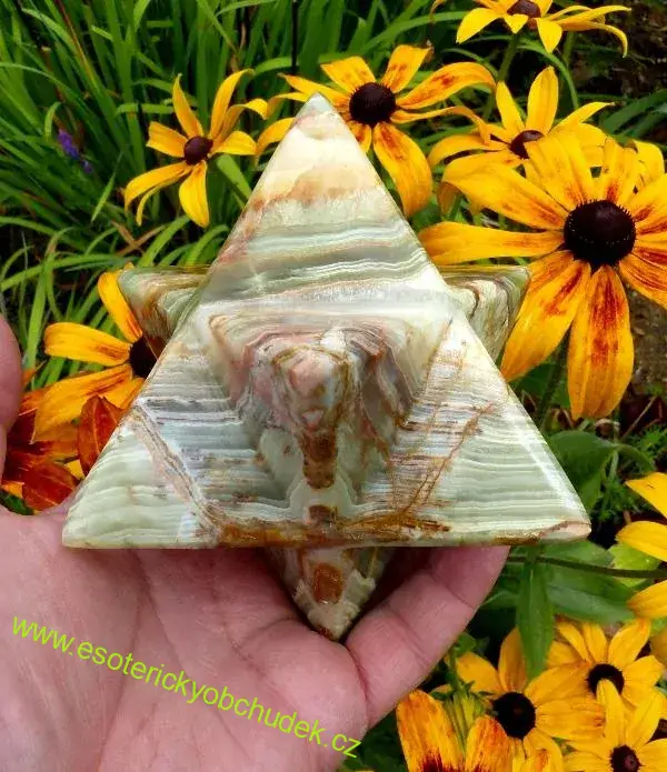 Merkaba - aragonit - cca 13 cm
