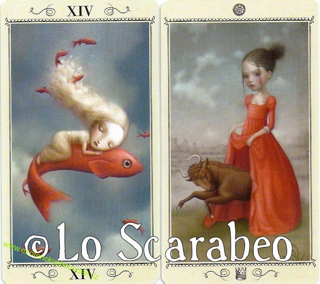 TAROT CECCOLI- 78 tarotových karet + brožura