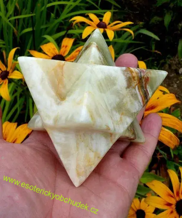 Merkaba - aragonit - cca 10,5 cm