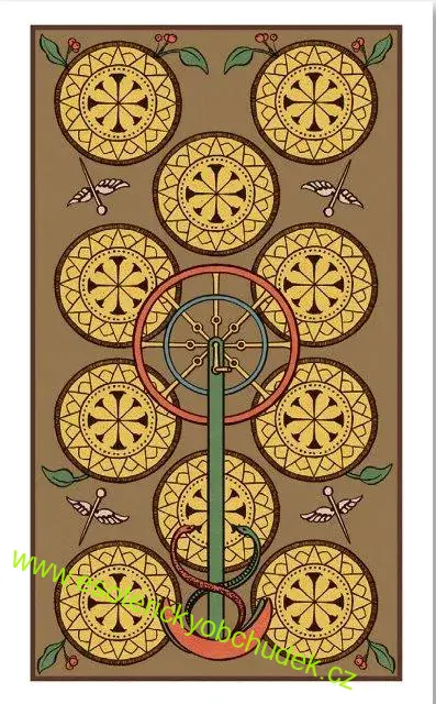 Symbolic Tarot of Wirth - MINI FORMÁT, pevná krabička