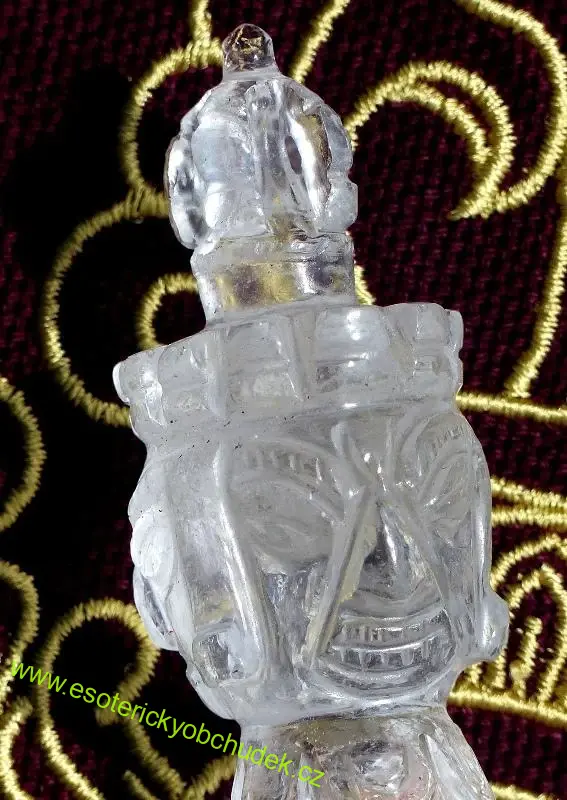 Phurba - křišťál 11,4 cm
