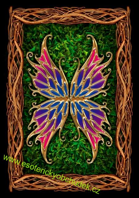 FAIRY LENORMAND ORACLE CARDS - Vílí Lenormand - věštecké karty - David Corsi