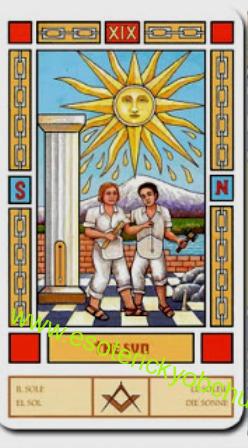 Tarot MASONIC - Zednářský tarot - Patricio Diaz Silva