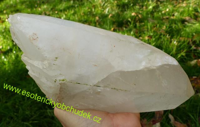 KŘIŠŤÁL - krystal přírodní oboustranný 20 cm