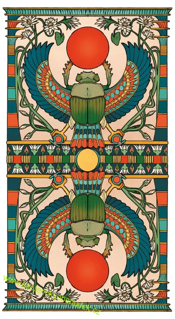 Egyptian Art Nouveau Tarot
