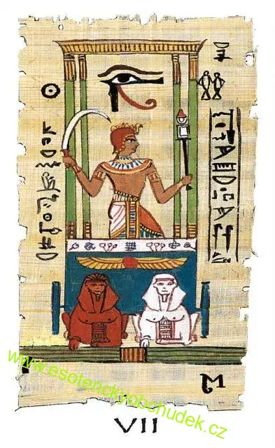 Egyptian Tarot - MINI FORMÁT, pevná krabička