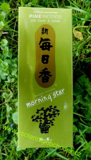 Japonské vonné tyčinky BOROVICE 200ks / Nippon Morning Star Pine