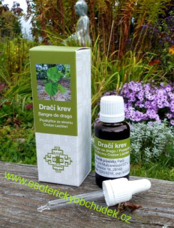 Dračí krev - Croton lechleri -  kapky 50 ml  s kapátkem - extra silná - 100% čistý latex