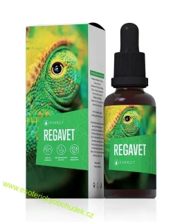 REGAVET - Trrávení, játra, žlučník, srst, ekzémy, alergie, šedý zákal