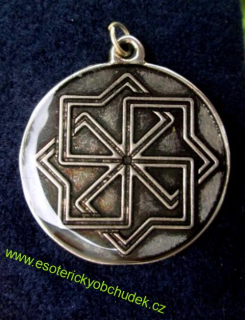 Molviněc -  spojení s předky a kořeny - přívěsek 3 cm starozinek