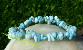 Náramek - LARIMAR - sekaný 