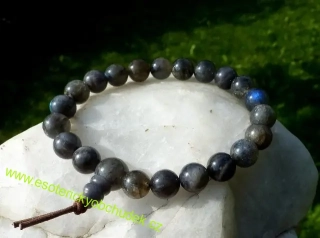 Náramek - LABRADORIT - energetický (Buddhův) náramek