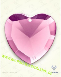 RŮŽOVÝ ELOHIM - VYSOKOFREKVENČNÍ KRYSTAL SRDCE - BEZPODMÍNEČNÁ "BOŽSKÁ "LÁSKA, POCIT PŘIJETÍ A BEZPEČÍ, SEBELÁSKA, SEBEPŘIJETÍ, ODPUŠTĚNÍ