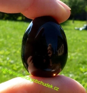 Vajíčko Záhněda (Shiva Lingam) cca  3 cm - cena do vyprodání zásob