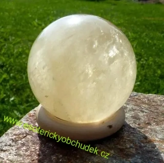 KOULE ZLATÝ KALCIT 6,3 cm - 1
