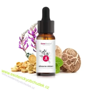 Sérum na vrásky - CareMedica s výtažky z hub reishi a shiitake 30 ml - cena do vyprodání zásob, skladem 1 ks
