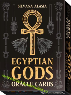Egyptian Gods Oracle Cards - Orákulum Egyptských bohů - Silvana Alasia