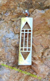 Atlantský znak - znak Atlantů - nerez ocel