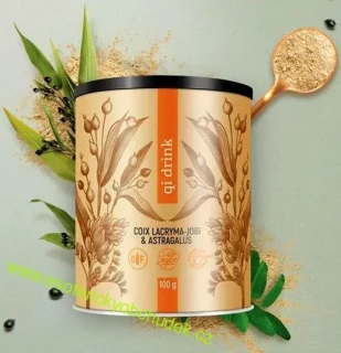 QI DRINK 100G - bezlepkový horký nápoj - ranní start, odolnost, ůnava, obranyschopnost