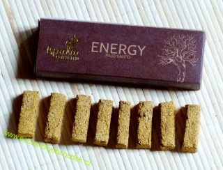 PALO SANTO - ENERGIE - vonné tablety Ispalla z PERU - očista, ochrana, posílení, uvolnění