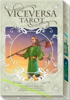 Vice VersaTarot - Obrácený tarot - SET S KNIHOU V AJ - oboustranné karty