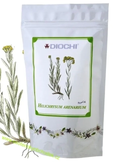 HELICHRISUM ARENARIUM 60 g - čaj DIOCHI - trávení, činnost jater a žlučníku, vylučování a pročištění organizmu, urogenitální systém